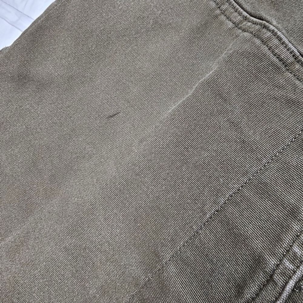 Duluth Green Cargo Pants With‎ Comfort Waistband Women's Size 14 - Picture 12 of 13